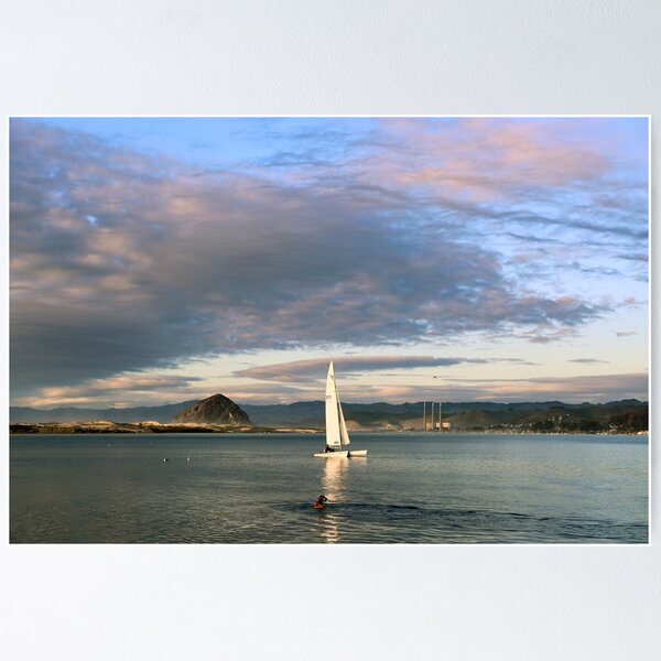 Evening at the Bay Poster