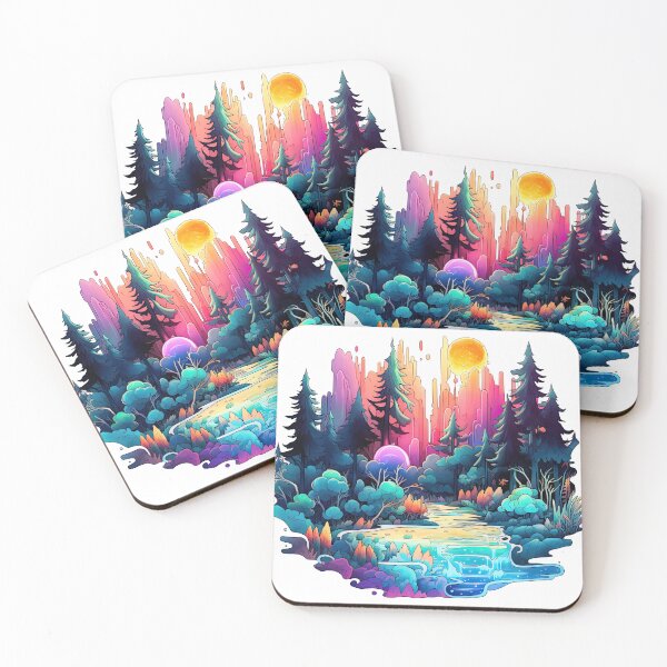Item preview, Paisaje de bosque de fusión designed and sold by Illusions-art.