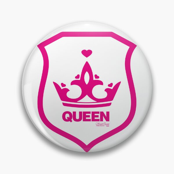 Item preview, Escudo Queen pink coração  designed and sold by GirlaineSQ.