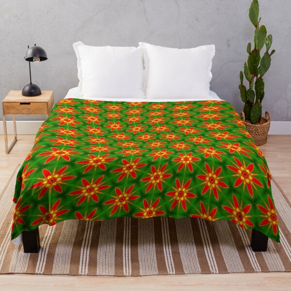Artikelvorschau, Rotes Blütenmuster entworfen und verkauft von Patternflower.