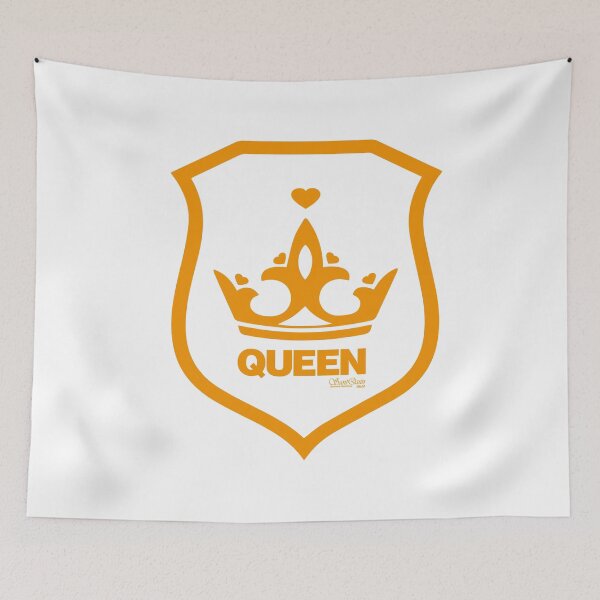 Item preview,  Escudo Queen laranja alaranjado coração  designed and sold by GirlaineSQ.