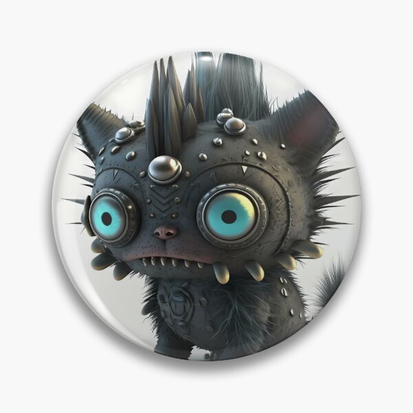 Item preview, Freaky Alien Robot Cat designed and sold by TheFullFantasy.