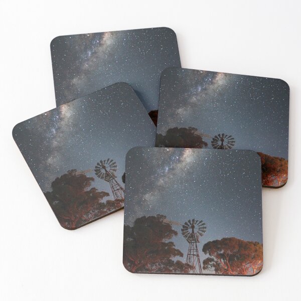 Item preview, Australian Outback at Milkyway Windmill Night designed and sold by Pontian69.