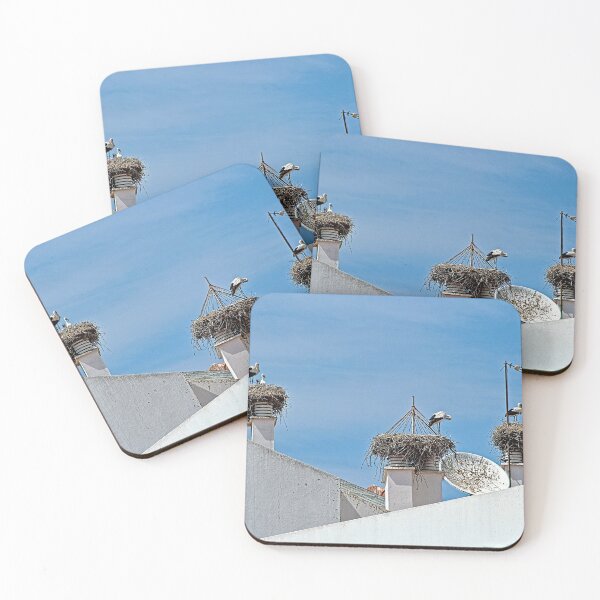 Item preview, Storks Nesting on Rooftops designed and sold by Anna Lemos.