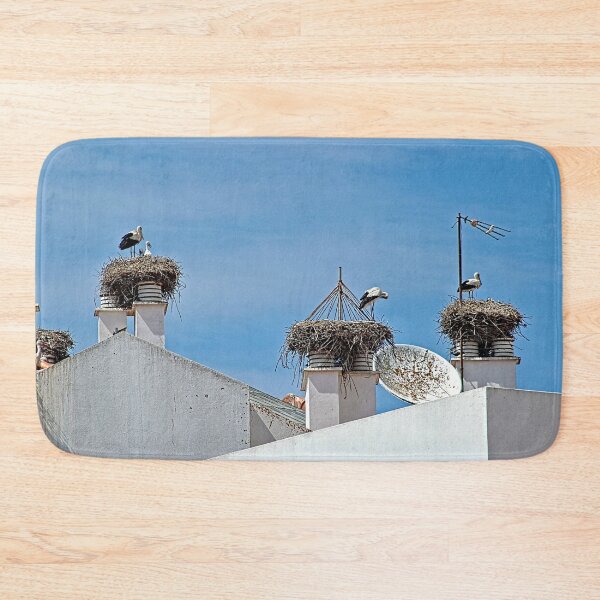 Item preview, Storks Nesting on Rooftops designed and sold by Anna Lemos.