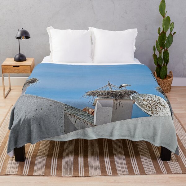 Item preview, Storks Nesting on Rooftops designed and sold by Anna Lemos.