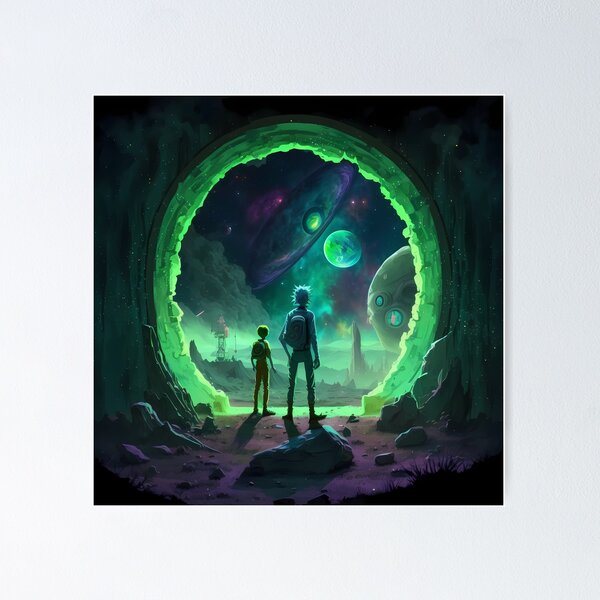 Rick And Morty Awesome C Cartoon Galaxy Rick And Morty Trippy