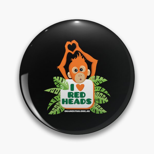 Item preview, I heart (love) redheads designed and sold by HezekiahMainPr.