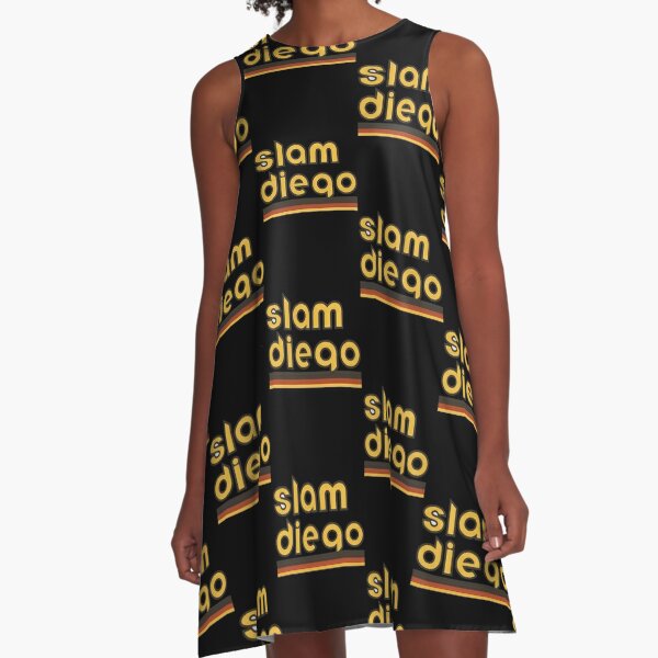 Slam Diego Padres San Diego Padres A-Line Dress | Redbubble