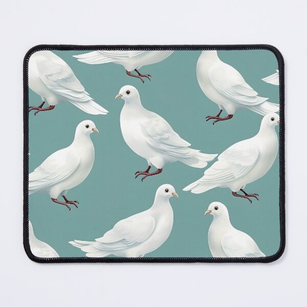 Item preview, Pure White Pigeons Design designed and sold by imaginariumlab.