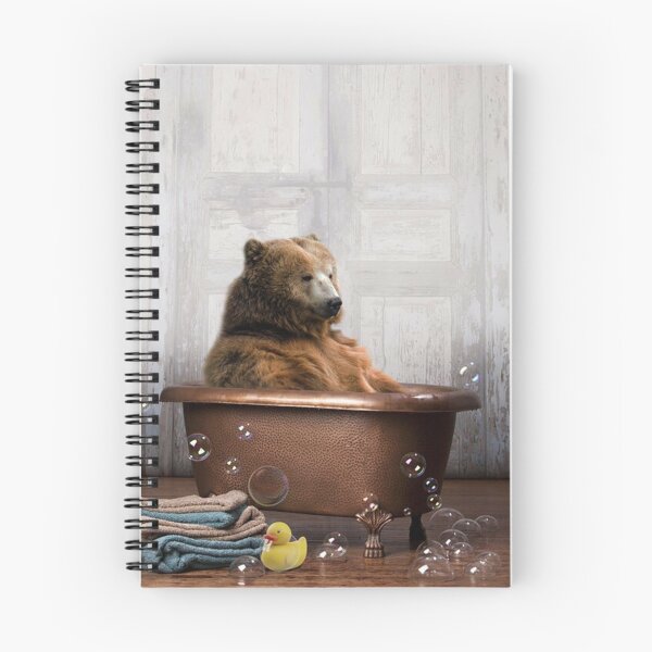 Item preview, Bear in Bathtub designed and sold by cerrutwendy.