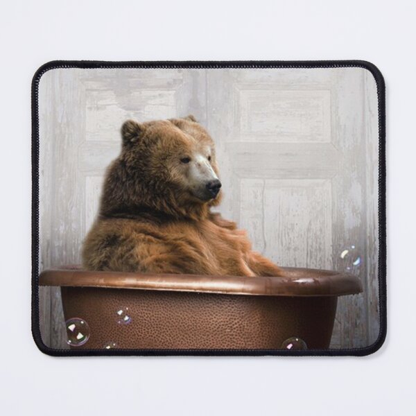 Item preview, Bear in Bathtub designed and sold by cerrutwendy.