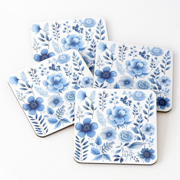 Item preview, Blue Wild Flowers Botanical Flower Nature Blue Clipart designed and sold by ArtFromBeyond.