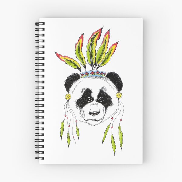 Item preview, Art Panda Animal Lover Design Gift Native American Inspired designed and sold by HighArtDesigns.