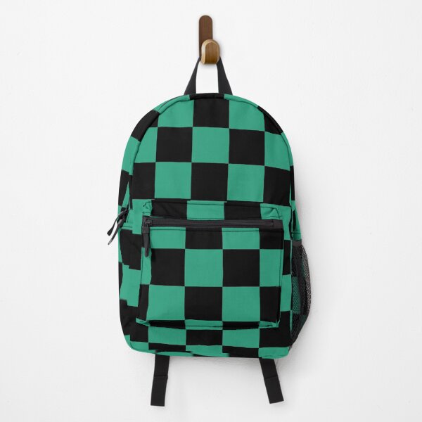 Item preview, Patter square Black and Green Anime power manga shonen designed and sold by mika89moon.