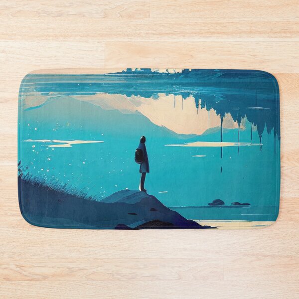Item preview, Serene Blue Lake Reflections designed and sold by ArkenCross.