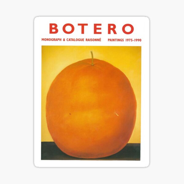 Item preview, Fernando Botero Orange designed and sold by cerrutwendy.