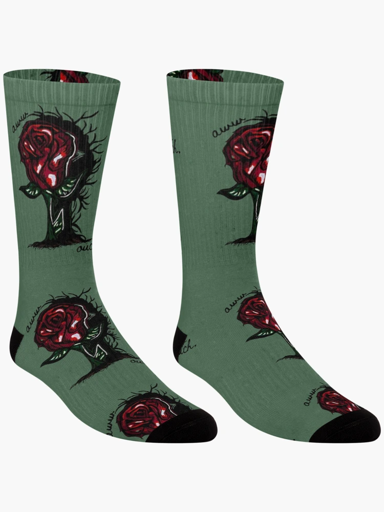 Thumbnail 3 of 5, Socks, THE ROSE designed and sold by JOBASART.