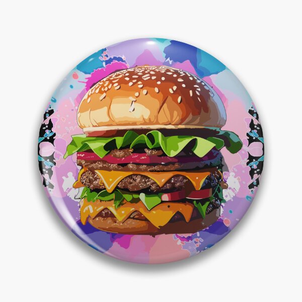Artikelvorschau, Double Combo Burger – Fast-Food-Favorit entworfen und verkauft von FridPix.