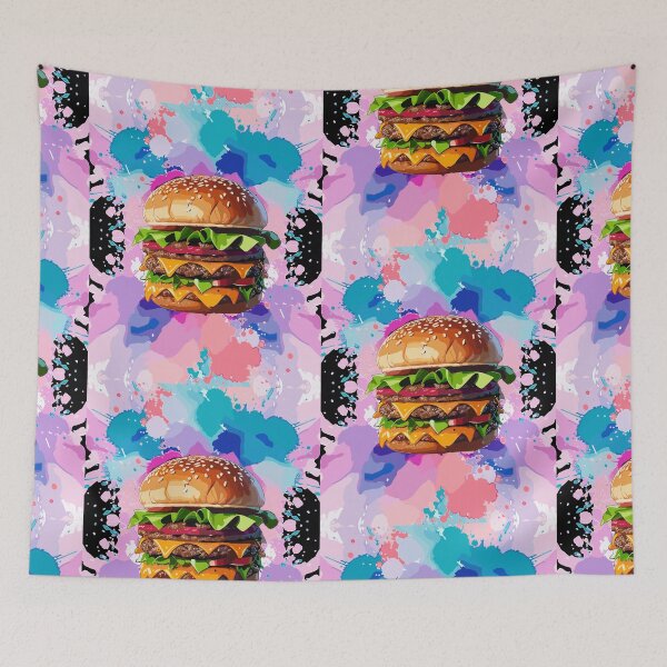 Item preview, Double Combo Burger - Fast Food Favorite designed and sold by FridPix.