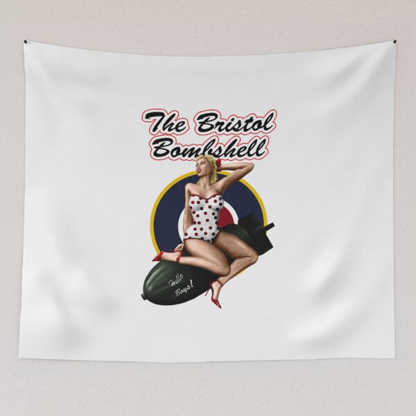 Item preview, Bristol Bombshell Front and Back Print designed and sold by AhmadLakin.