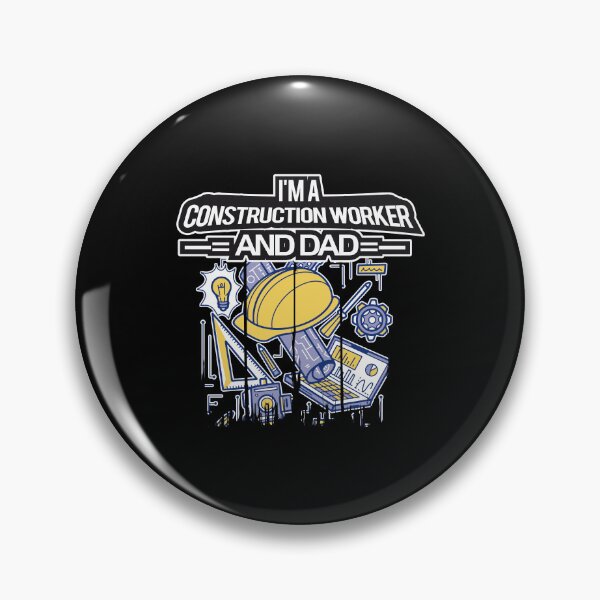 Item preview, I'm A Construction Worker And Dad - Retro Vintage designed and sold by onicon.
