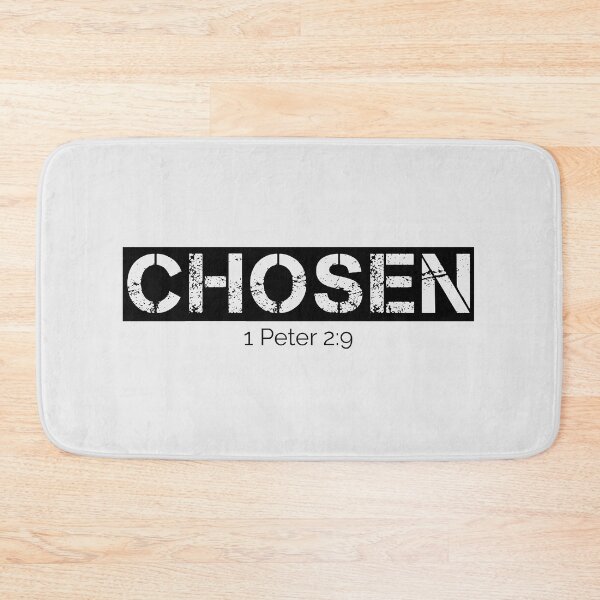 Item preview, Chosen bible verse | 1 Peter 2 9 | Ephesians 1 4 | Eph 1 4 designed and sold by Faith at Work.