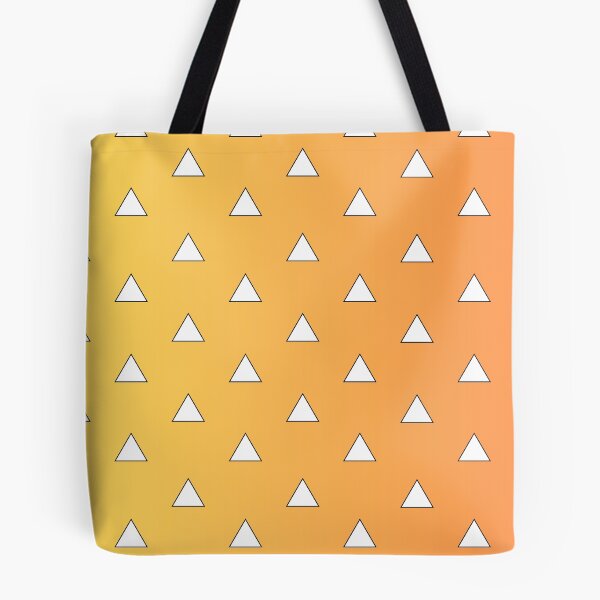 Item preview, yellow and white triangle Anime power manga shonen designed and sold by mika89moon.