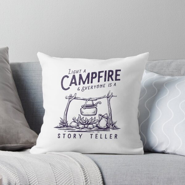 Item preview, Light a campfire, camping out, story teller designed and sold by quanlh.