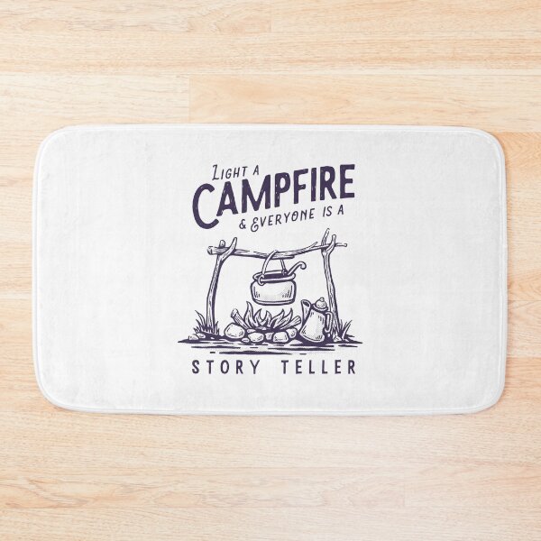 Item preview, Light a campfire, camping out, story teller designed and sold by quanlh.
