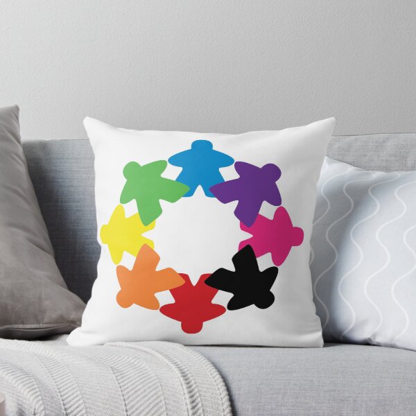 Item preview, Meeple rainbow designed and sold by Ruth Robson.