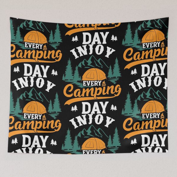 Item preview, Enjoy camping day, camping day, camping out designed and sold by quanlh.