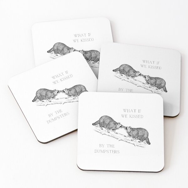 Item preview, what if we kissed by the dumpsters designed and sold by CritterCraftsUS.