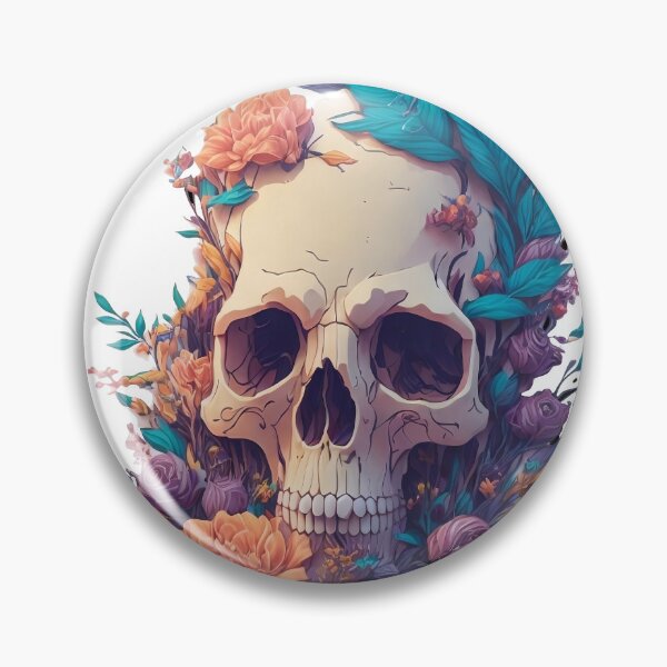 Item preview, Flores Anatómicas Calavera designed and sold by RetroPrism.