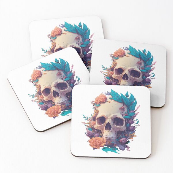 Item preview, Skull Anatomical Flowers designed and sold by RetroPrism.