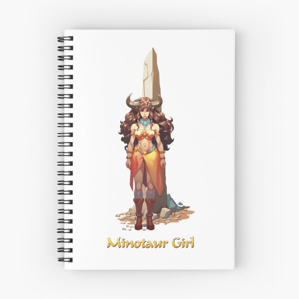 Artikelvorschau, Minotaurus-Mädchen entworfen und verkauft von DevilMDesign.
