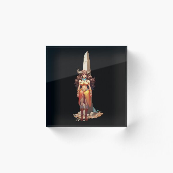 Item preview, Minotaur Girl designed and sold by DevilMDesign.