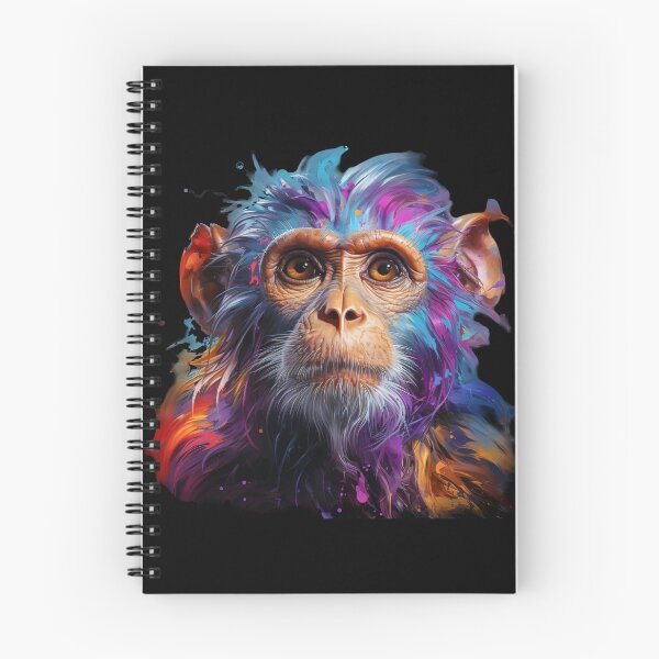 Item preview, Colorful Monkey PNG designed and sold by GorArt1.