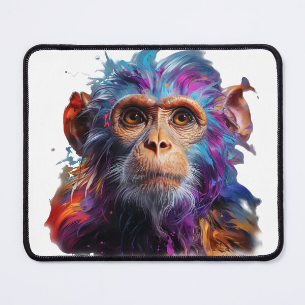 Item preview, Colorful Monkey PNG designed and sold by GorArt1.