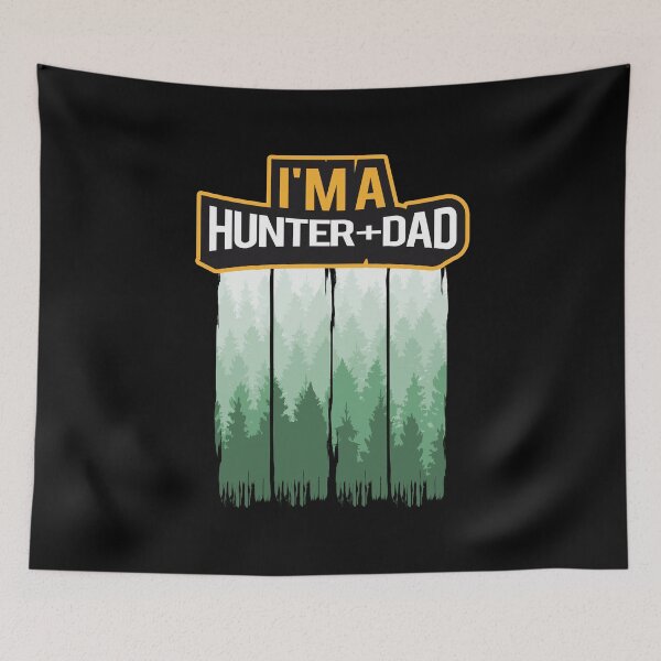 Item preview, I'm A Hunter And Dad - Retro Vintage designed and sold by onicon.