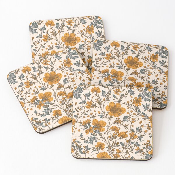 Item preview, William Morris style multi-flowers digital painting. designed and sold by paulo silveira.