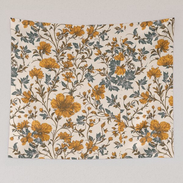 Item preview, William Morris style multi-flowers digital painting. designed and sold by paulo silveira.