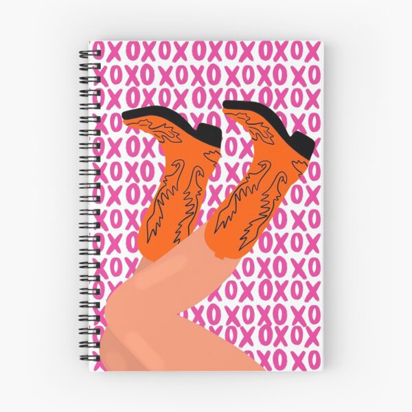 Item preview, XOXO Pink and Orange Cowboy Boots designed and sold by cerrutwendy.