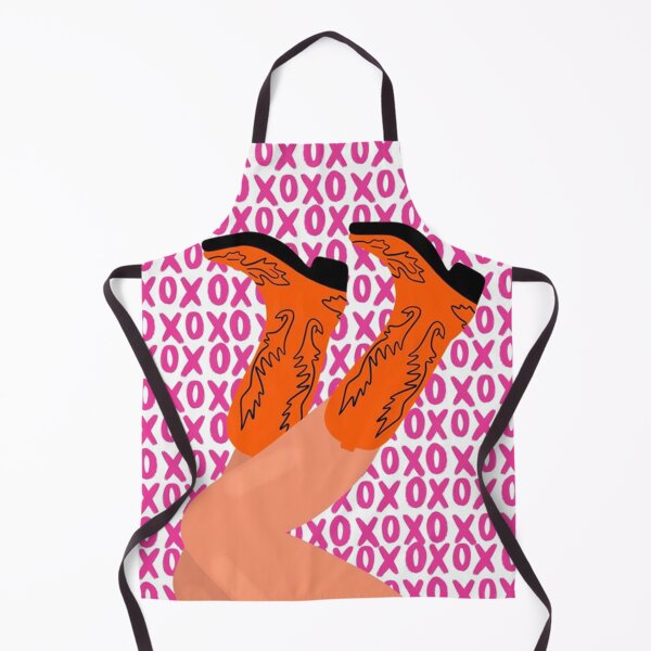Item preview, XOXO Pink and Orange Cowboy Boots designed and sold by cerrutwendy.