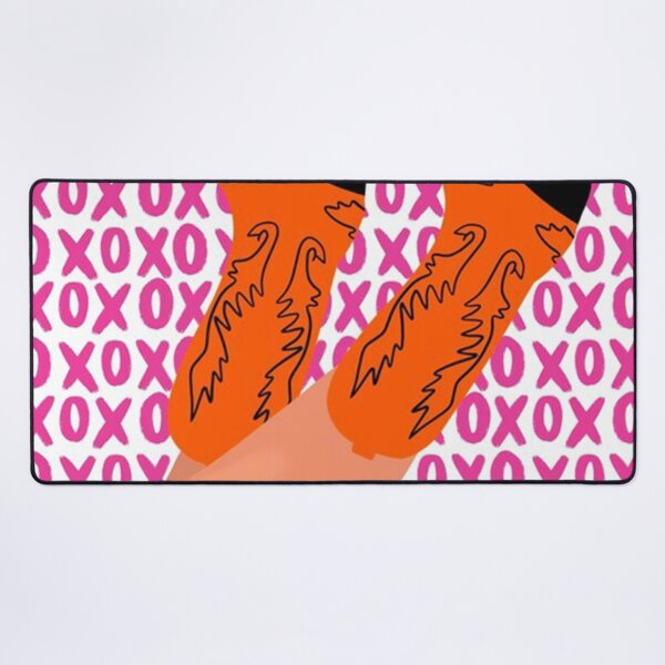 Item preview, XOXO Pink and Orange Cowboy Boots designed and sold by cerrutwendy.