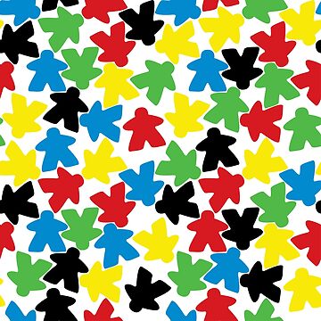 Artwork thumbnail, Happy Meeple by ruthsdesigns