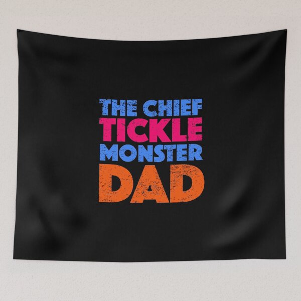 Item preview, The Chief Tickle Monster Dad - Retro Vintage designed and sold by onicon.