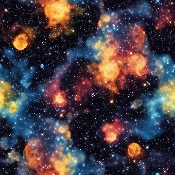 Imagen de la obra Deep Outer Space Pattern 1 de DigitalPatternx