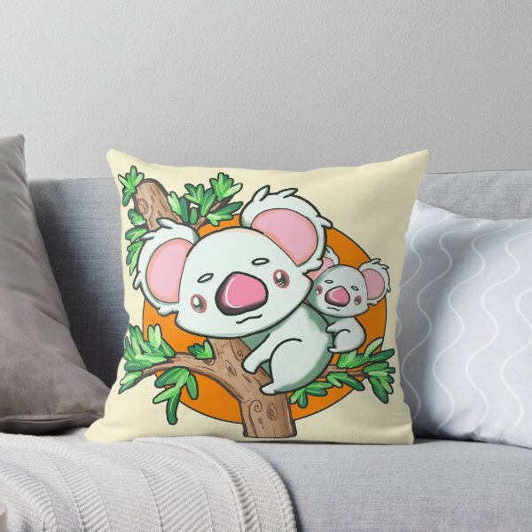 Item preview, Albino Koala mama and baby designed and sold by DomaniMedia.