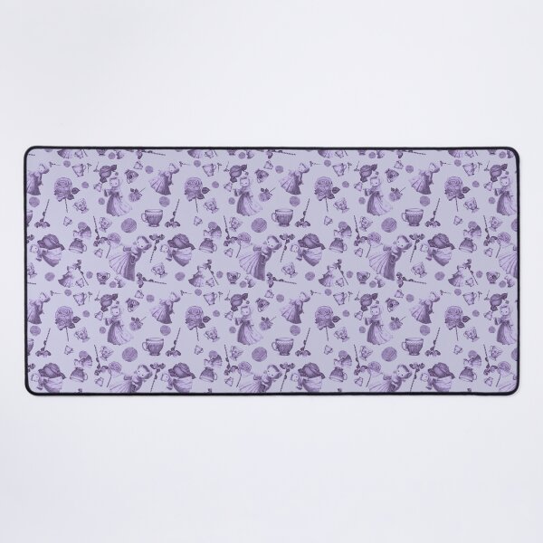 Item preview, Lady Kitty Toile, Purple designed and sold by Panic Jewelry & Things.